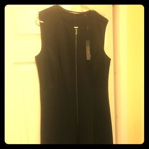 Tahari Tristan Black Dress